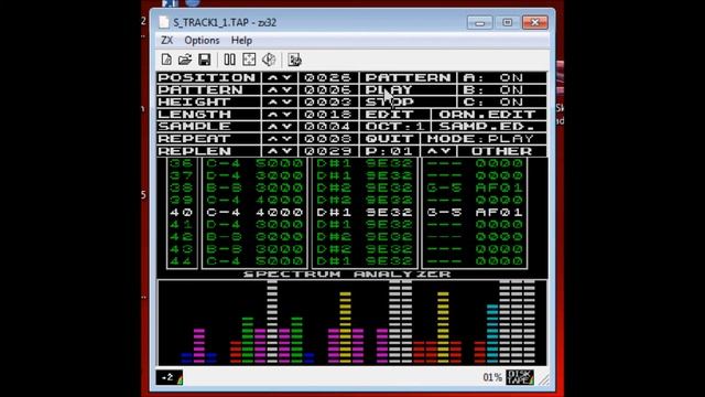 Soundtracker 1.1 Spectrum Zx