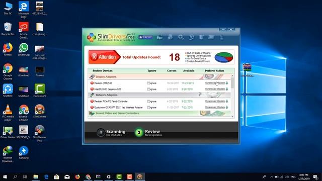 تحميل وتحديث تعريفات الكمبيوتر واللابتوب ببرنامج Slimdrivers смотреть онлайн