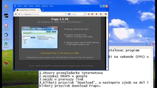 [1 kwietnia] Poradnik: Jak zainstalować Fraps na Windows XP (200x) смотреть онлайн