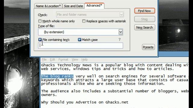 Locate and find text in files смотреть онлайн