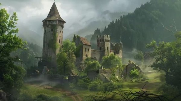 Средневековая фолк музыка // Fantasy Medieval Folk Music