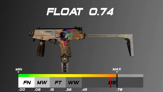CSGO MP9 | Starlight Protector - Skin wear/float смотреть онлайн