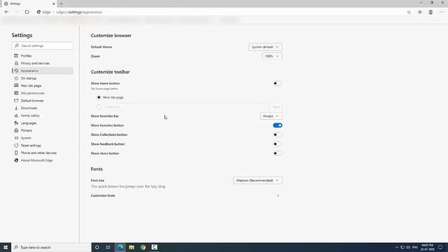 How to Show or Hide Bookmark in Microsoft Edge Chromium in Hindi смотреть онлайн