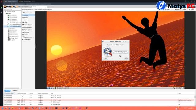 Proxmox, Ubuntu i brak tablicy partycji - naprawa смотреть онлайн