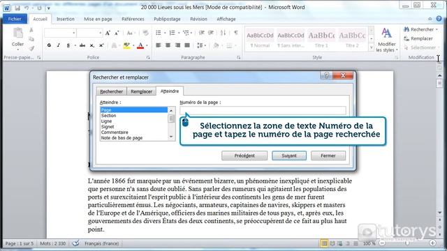 Comment parcourir les différentes pages d'un document avec Word 2010 ? смотреть онлайн