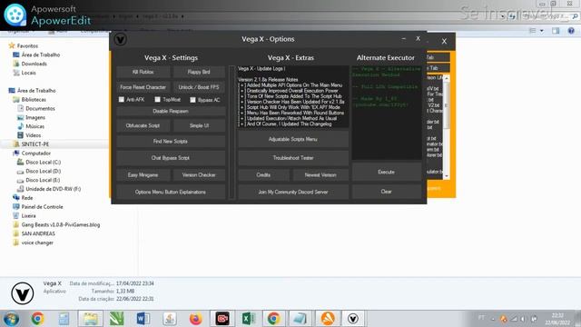 como baixar o Vega X!!novo executor para pc смотреть онлайн