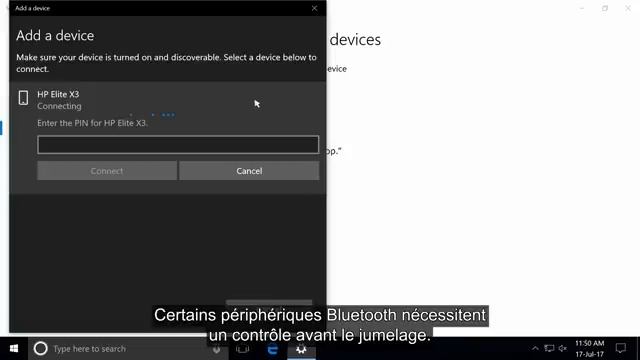 Connexion d'un périphérique Bluetooth à un ordinateur HP Windows 10 | HP Support смотреть онлайн