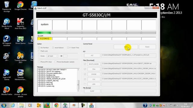 Restaurar Galaxy Ace GT-S5830M/I/C смотреть онлайн