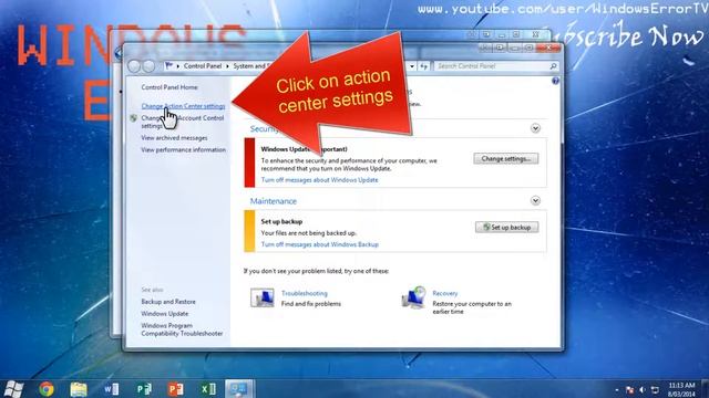 Dissable windows action center смотреть онлайн