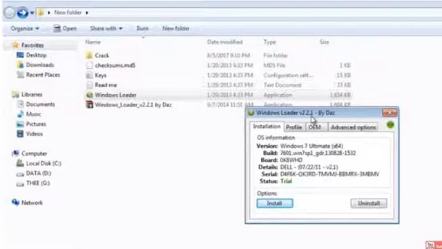 วิธี Activate Windows 7 ให้เป็นของแท้ смотреть онлайн