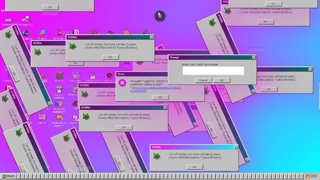 Windows 93 Crazy Error + hydra.exe смотреть онлайн