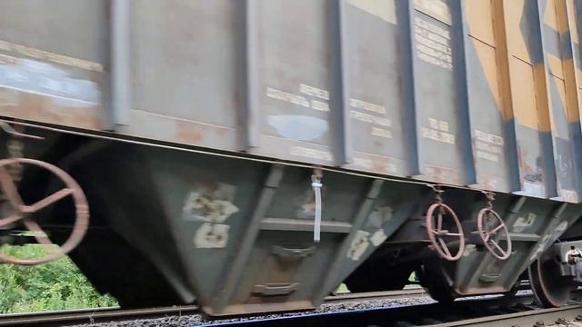 Электровоз ВЛ11-491А/508 с хопперами для зерна и удобрений смотреть онлайн