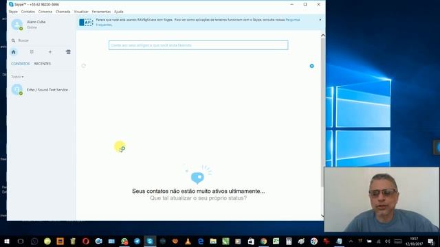 O SKYPE : Um canal de orientação, como Instalar e utilizar смотреть онлайн