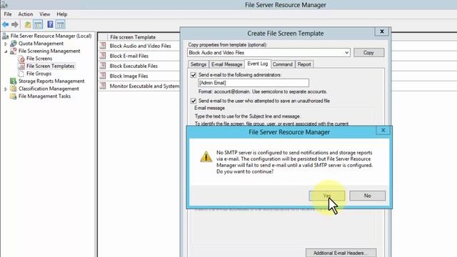 How To Setup File Server Resource Manager To Block Specific Files Used by Crypto Malware смотреть онлайн