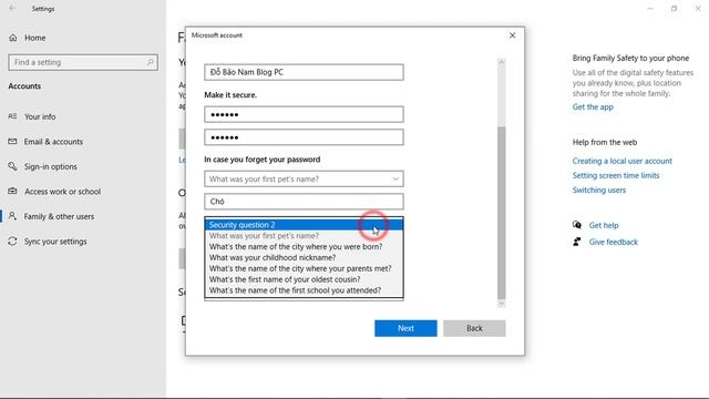 Cách tạo thêm user trong Win 10 không cần tài khoản Microsoft смотреть онлайн