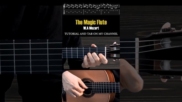 The Magic Flute by Mozart на Гитаре. Уроки гитары My Guitar. Ноты и Табы гитары смотреть онлайн