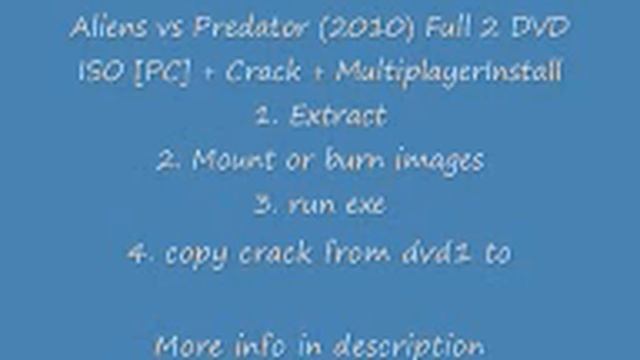 Aliens vs Predator (game) and With Love from Paris (movie) download links смотреть онлайн