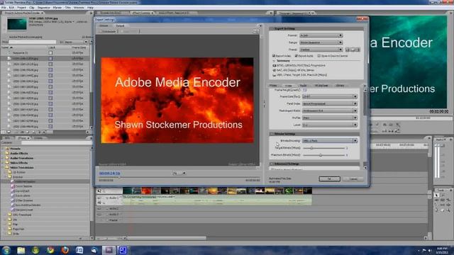 Premiere Pro - Adobe Media Encoder
