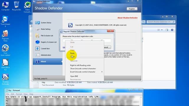 Shadow Defender 1.4.0.519 APRIL 2014 смотреть онлайн