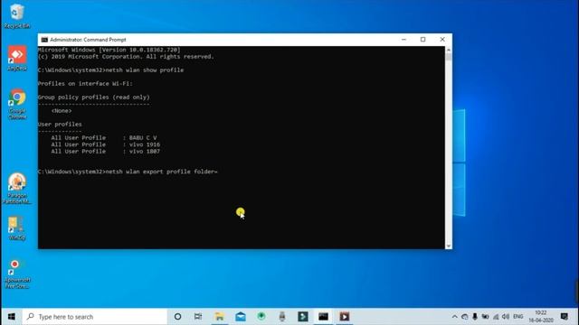 Find all WI-FI password with only 2 commands | using CMD | Windows 10/8.81/8/7 in telugu 2020 смотреть онлайн
