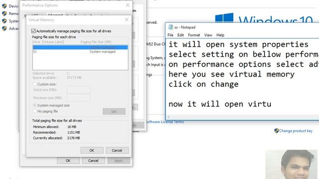 Set virtual memory on windows 10 to make windows faster смотреть онлайн