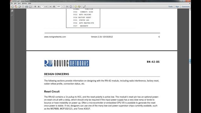 Bluetooth - Hardware RN-42-DS смотреть онлайн