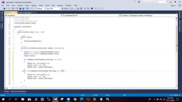 Formula Calculator Window Form Application C# in Urdu/Hindi смотреть онлайн