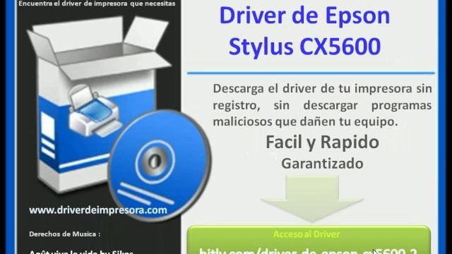 Driver de Epson Stylus cx5600 смотреть онлайн