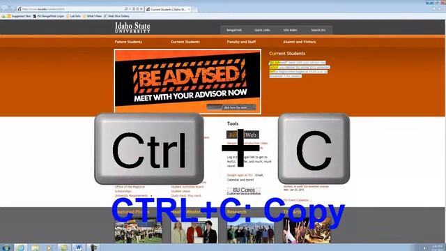 【Windows】Common Keyboard Shortcuts｜Windows 7｜English Version｜Year 2011 смотреть онлайн