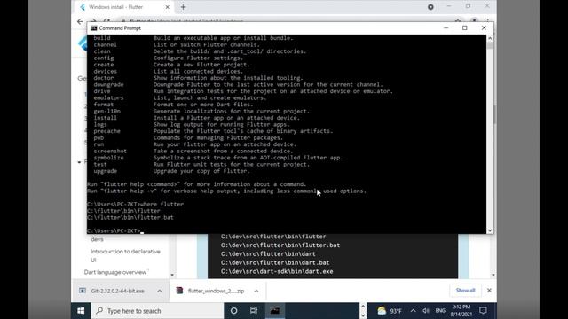 Flutter Windows Setup смотреть онлайн