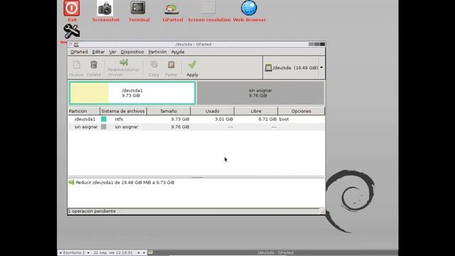 VirtualBox - Como instalar un Windows XP, hacer particiones con GParted e instalar W7 смотреть онлайн