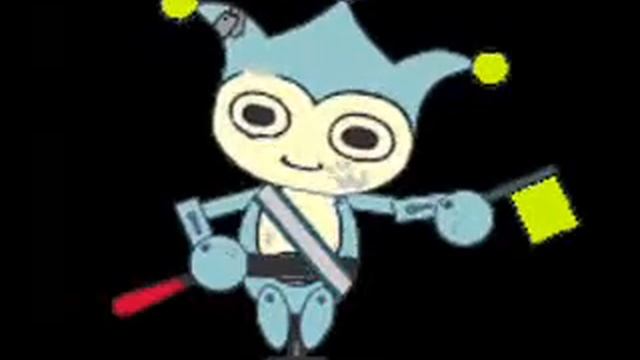 The "Elf" from Ace Attorney singing Russia's marukaite chikyuu смотреть онлайн