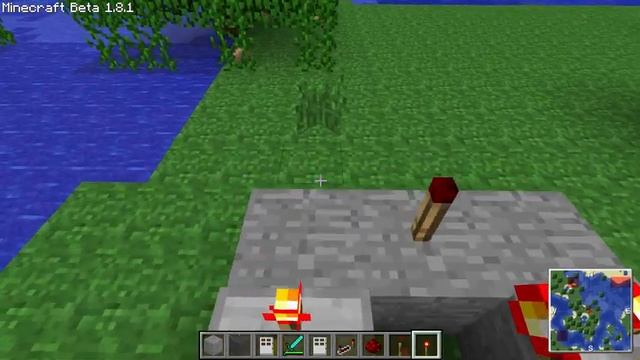 Minecraft:#3 двойная система открытие дверей смотреть онлайн