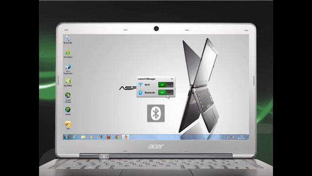 Launch Manager On/Off της ασύρματης κάτας δικτύου και του Bluetooth смотреть онлайн
