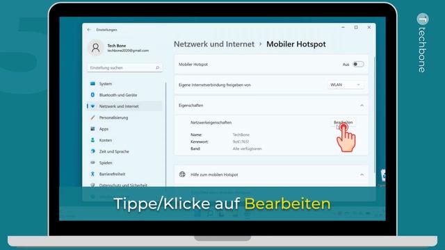 Mobilen Hotspot einrichten [Windows 11] смотреть онлайн