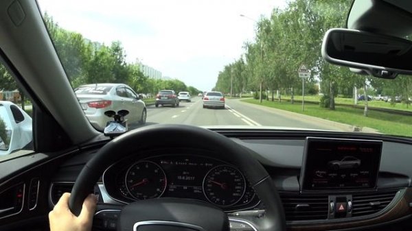 2017 Audi A6 C7 2.0 TFSI Quattro S tronic POV Test Drive