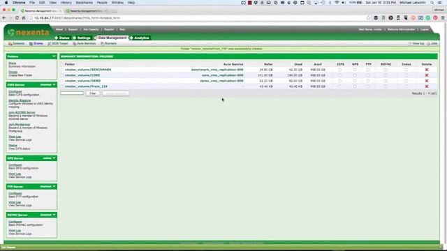 Installing NexentaStor 4 0 4 : Configure AutoSync смотреть онлайн