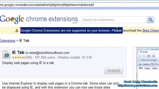 Run Internet Explorer Compatible Sites in Chrome смотреть онлайн
