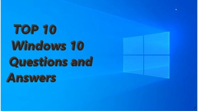TOP TEN Windows 10 Questions and Answers Does Microsoft Scan your personal files to snoop on you or смотреть онлайн