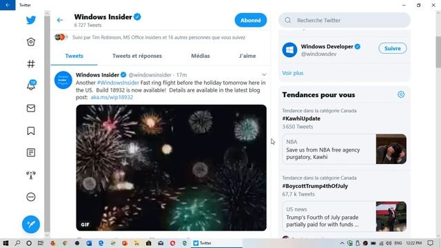 Windows Insider preview build 18932 Released Fast Ring July 3rd 2019 смотреть онлайн