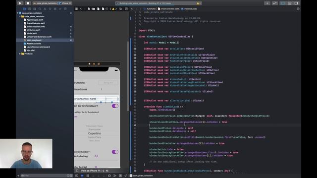 Swift Tutorial: Lerne Swift und Xcode in 2,5 Stunden смотреть онлайн