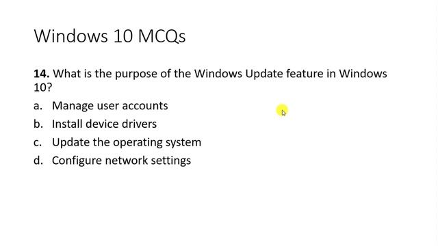 Windows 10 MCQs for FPSC, PPSC, SPSC, and KPPSC Computer Science Preparation смотреть онлайн