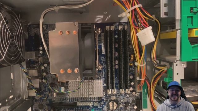 HP Z400 Xeon X5690 Processor Upgrade w/ 4 Memory Slot System Board смотреть онлайн