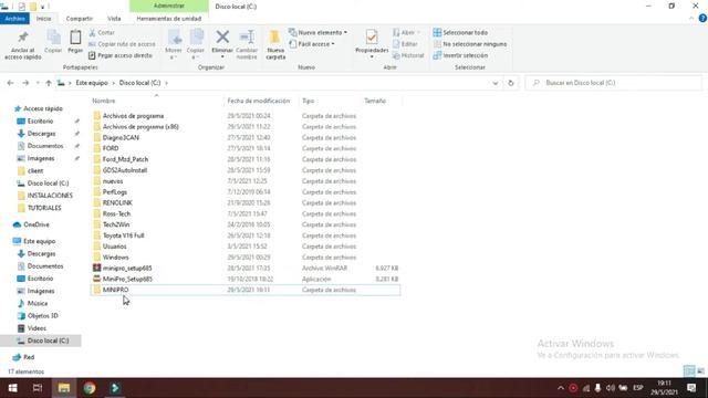 MINI PRO TL 866 - TUTORIAL DE INSTALACIÓN смотреть онлайн