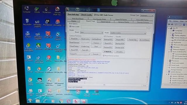 Vivo V9 pro pattern unlock umt tool смотреть онлайн