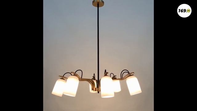 Подвесная люстра Favourite Grover 2668 8P ✓ купить со склада в Москве и МО mebel169.ru смотреть онлайн