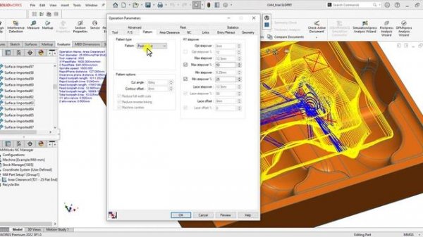 CAMWorks 2022 ! How to make program in CAMWorks ! 3 Axis