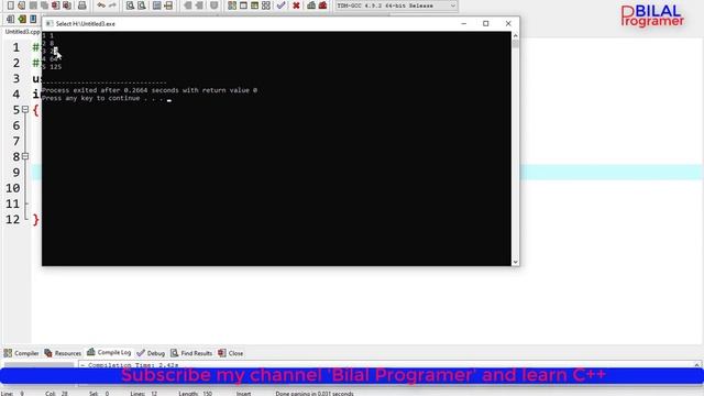 how we can display number and their squares using while loop in C++ Urdu/Hindi tutorial 9 смотреть онлайн