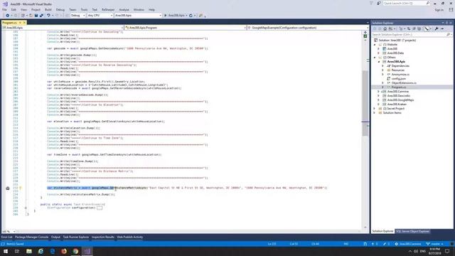 Google Maps API Implementation in C# смотреть онлайн