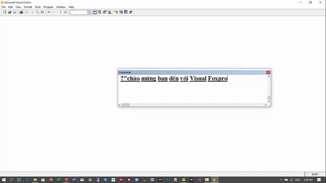 [Tin học ứng dụng]Hướng dẫn sử dụng tiếng việt trong Visual foxpro смотреть онлайн